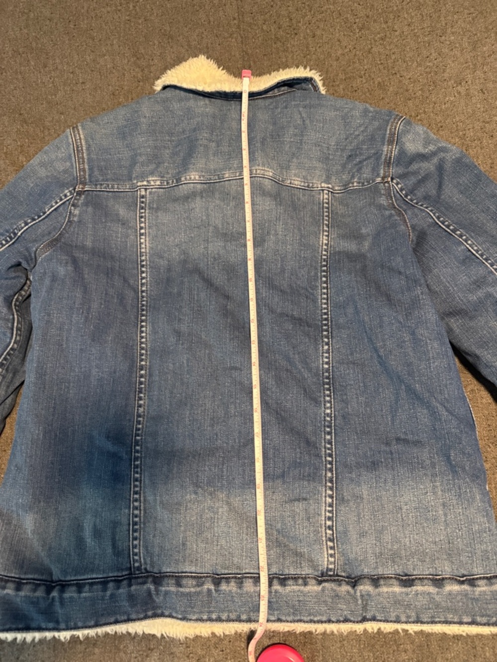 J.Crew Mercantile Sherpa denim jacket, M - Picture 6 of 9